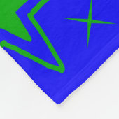 Star Power Blanket! Personaliseerbaar Fleece Deken (Hoek)