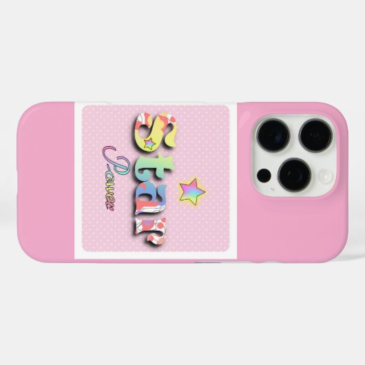 STAR POWER Case-Mate iPhone CASE (Achterkant (horizontaal))