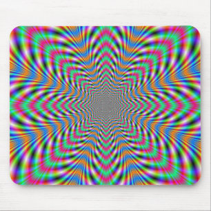 Star Psychedelic Mousepad Muismat