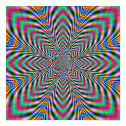 Star Psychedelic Perfect Poster (Voorkant)