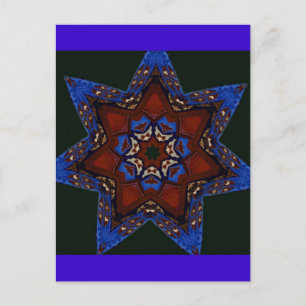 Star Quilt Briefkaart