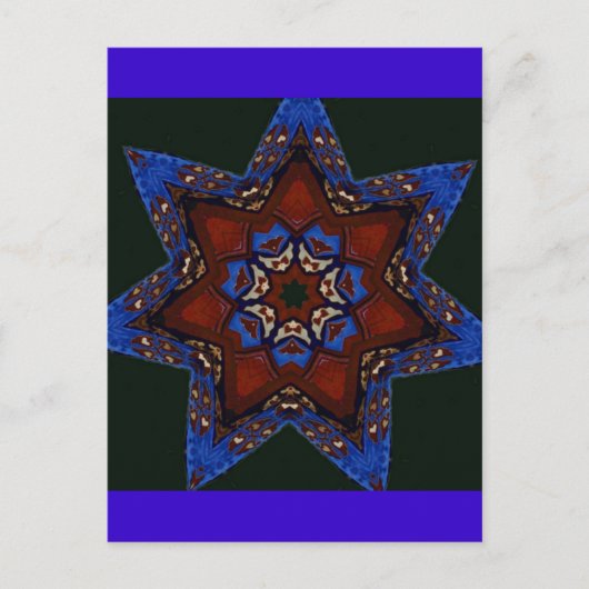 Star Quilt Briefkaart (Voorkant)