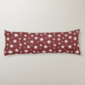 Star Repeating Pattern Body Pillow Lichaamskussen (Achterkant)