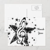 Star Rocks_ Briefkaart (Voorkant / Achterkant)