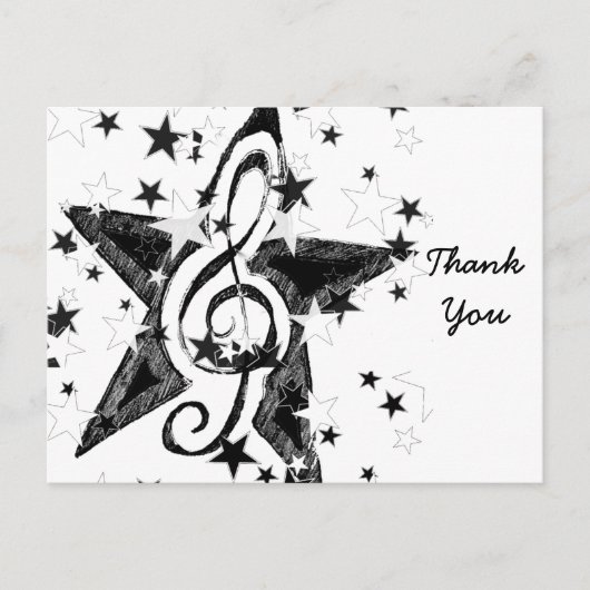 Star Rocks_ Briefkaart (Voorkant)