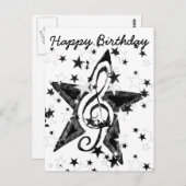 Star Rocks_ Briefkaart (Voorkant / Achterkant)