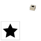 Star Rubber Stamp Rubberstempel (Gestempeld)