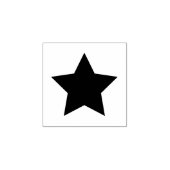 Star Rubber Stamp Rubberstempel (Afrduk)
