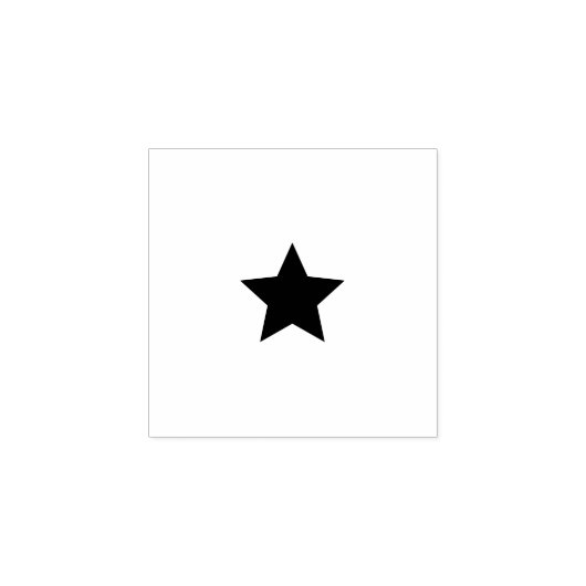 Star Salon Coffee Loyalty Stamp Rubberstempel (Afrduk)