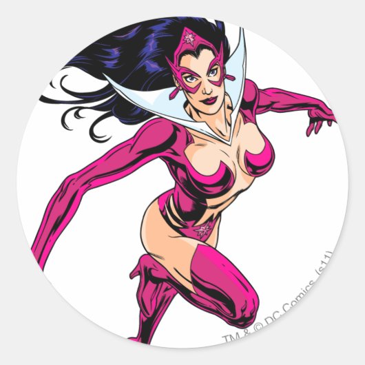 Star Sapphire 1 Ronde Sticker (Voorkant)
