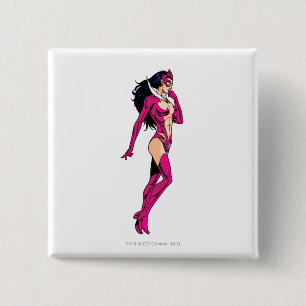 Star Sapphire 8 Vierkante Button 5,1 Cm