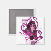 Star Sapphire Graphic 1 Magneet (Voorkant / Achterkant)