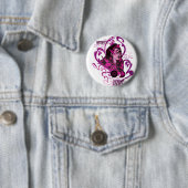 Star Sapphire Graphic 1 Ronde Button 5,7 Cm (In situ)