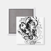 Star Sapphire Graphic 2 Magneet (Voorkant / Achterkant)