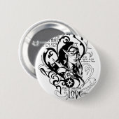 Star Sapphire Graphic 2 Ronde Button 5,7 Cm (Voorkant /achterkant)