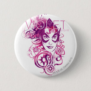 Star Sapphire Graphic 3 Ronde Button 5,7 Cm