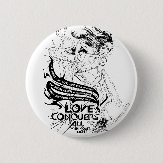 Star Sapphire Graphic 5 Ronde Button 5,7 Cm (Voorkant)