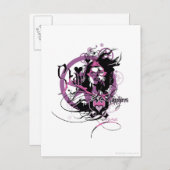 Star Sapphire Graphic 6 Briefkaart (Voorkant / Achterkant)