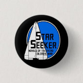 Star Seeker Logo Button - Klein (Voorkant)