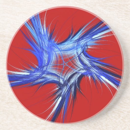 Star Series-2— Blue Star Onderzetter 1 van (Voorkant)