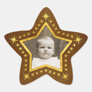 Star Shaped Photo Lijst Ster Sticker
