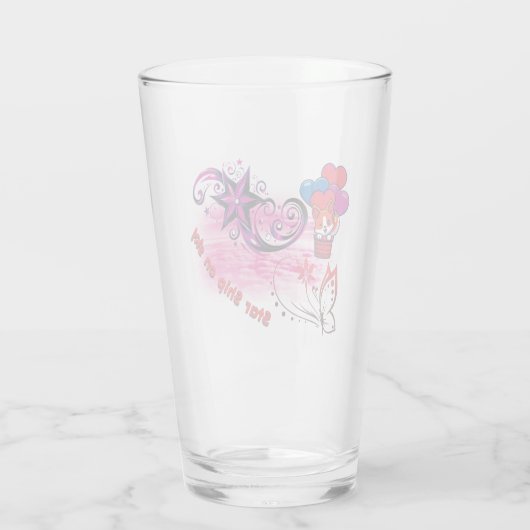 Star Ship Drinkware Glas (Achterkant)