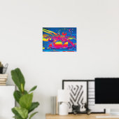 Star Ship Poster (Thuiskantoor)