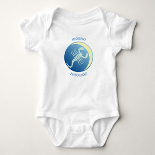 Star Sign Baby Vest Scorpio Romper