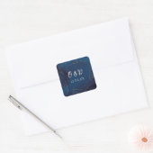 Star Signs Navy Initialen Stickers Label Sky (Envelop)