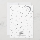 Star Silver Glitter Predications and Advice Card Kaart (Achterkant)