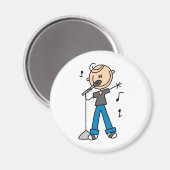 Star Singer Sur Le Magnet Microphone (Recto/Verso)