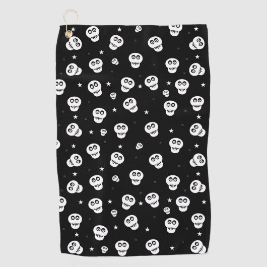 Star Skulls Golfhanddoek (Voorkant)