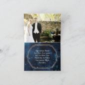 Star Sky Galaxy Celestiy Mariage Photo Merci (Intérieur)