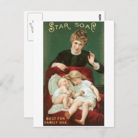 Star Soap Briefkaart (Voorkant / Achterkant)