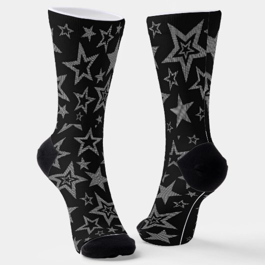 Star socks sokken (Gebogen)