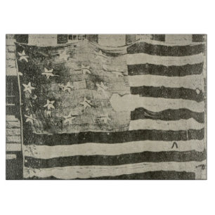 Star Spangled Banner: Amerikaanse vlag te zien Snijplank