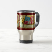 Star Spangled Banner Flag Travel Mug Reisbeker (Voorkant rechts)