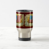 Star Spangled Banner Flag Travel Mug Reisbeker (Center)