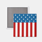Star Spangled-banner Magneet (Voorkant / Achterkant)