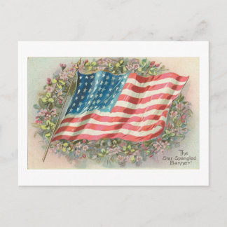 Star Spangled Banner Old Glory Briefkaart
