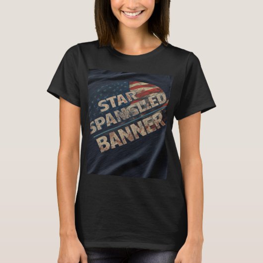 Star Spangled-banner T-shirt (Voorkant)