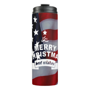Star-Spangled Christmas: Vier het seizoen Thermosbeker