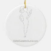 Star Spangled GG2G-versiering Keramisch Ornament (Achterkant)