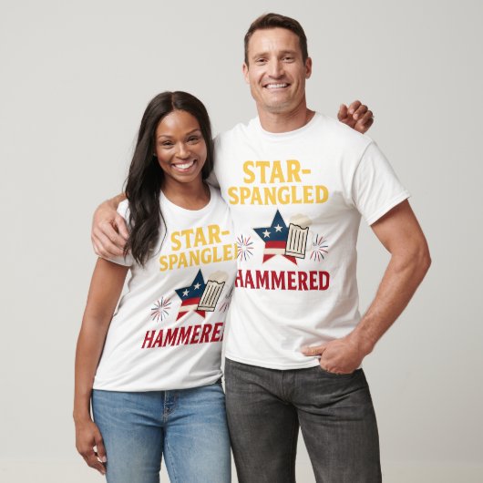 Star-Spangled Hammered Tee T-Shirt (Unisexe)