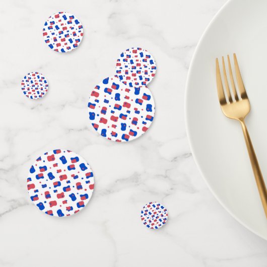 Star Spangled Pattern Confetti (Groep)