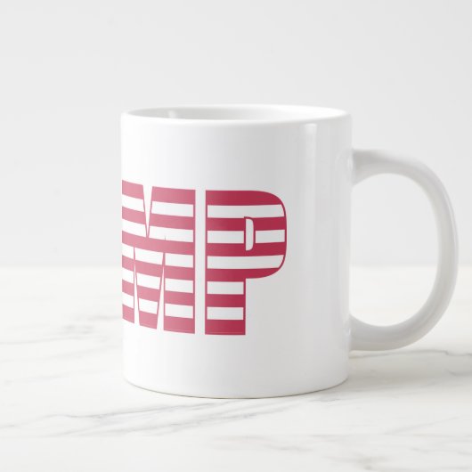 Star Spangled "Trump" Jumbo Mok (Rechts)