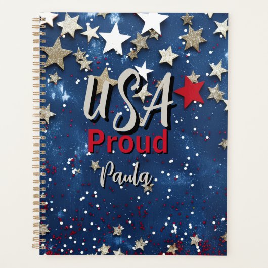 Star Spangled USA Trots Planner (Voorkant)