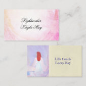 Star Spirituel carte de visite Reiki lumière (Devant / Derrière)