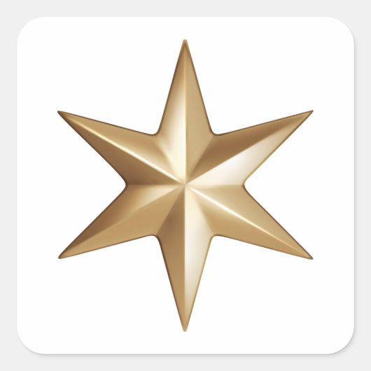 Star Square Stickers (Devant)