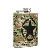 Star Stencil  Burlap Camo Style Heupfles (Rechts)